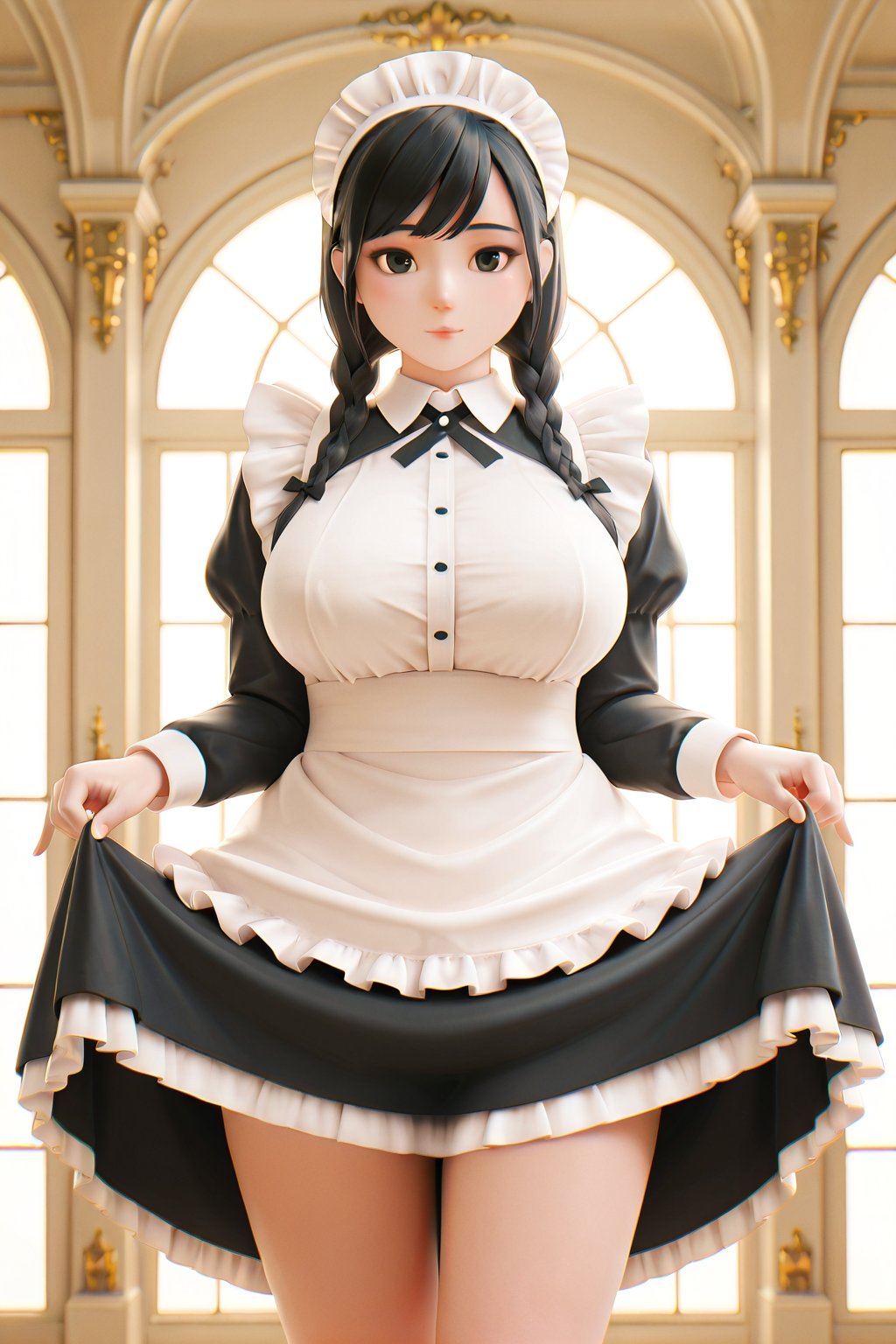 1girl,  solo,  black hair by amuzakdrol on Tensor.Art