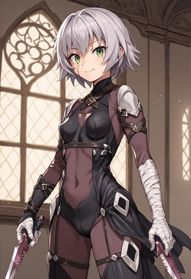 1girl,  short hair,  grey hair by Ttan on Tensor.Art