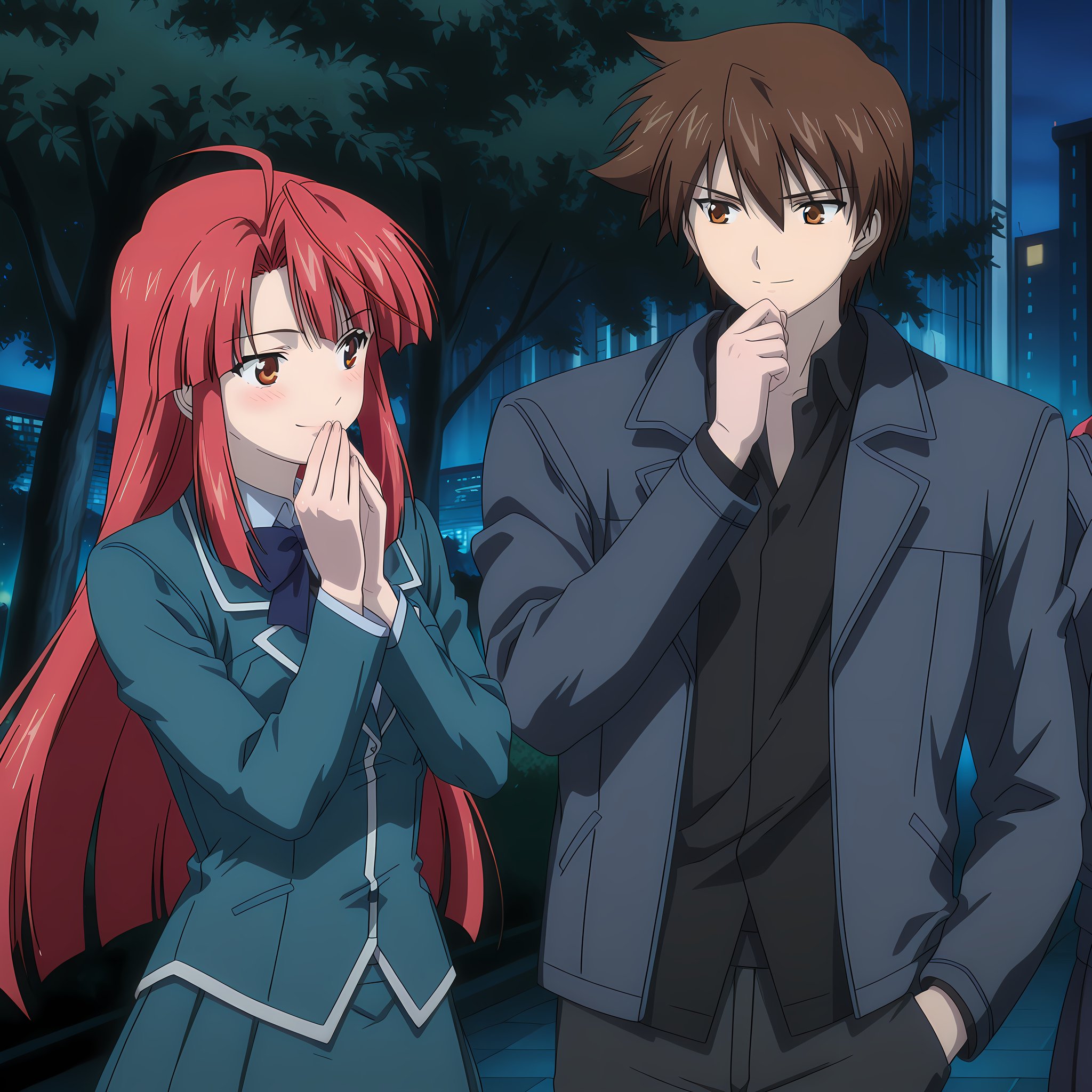 yagami_kazuma-kns,  1boy,  couple by MDFD-1991 on Tensor.Art
