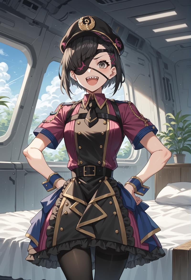 1girl,  short hair,  black hair by Ttan on Tensor.Art