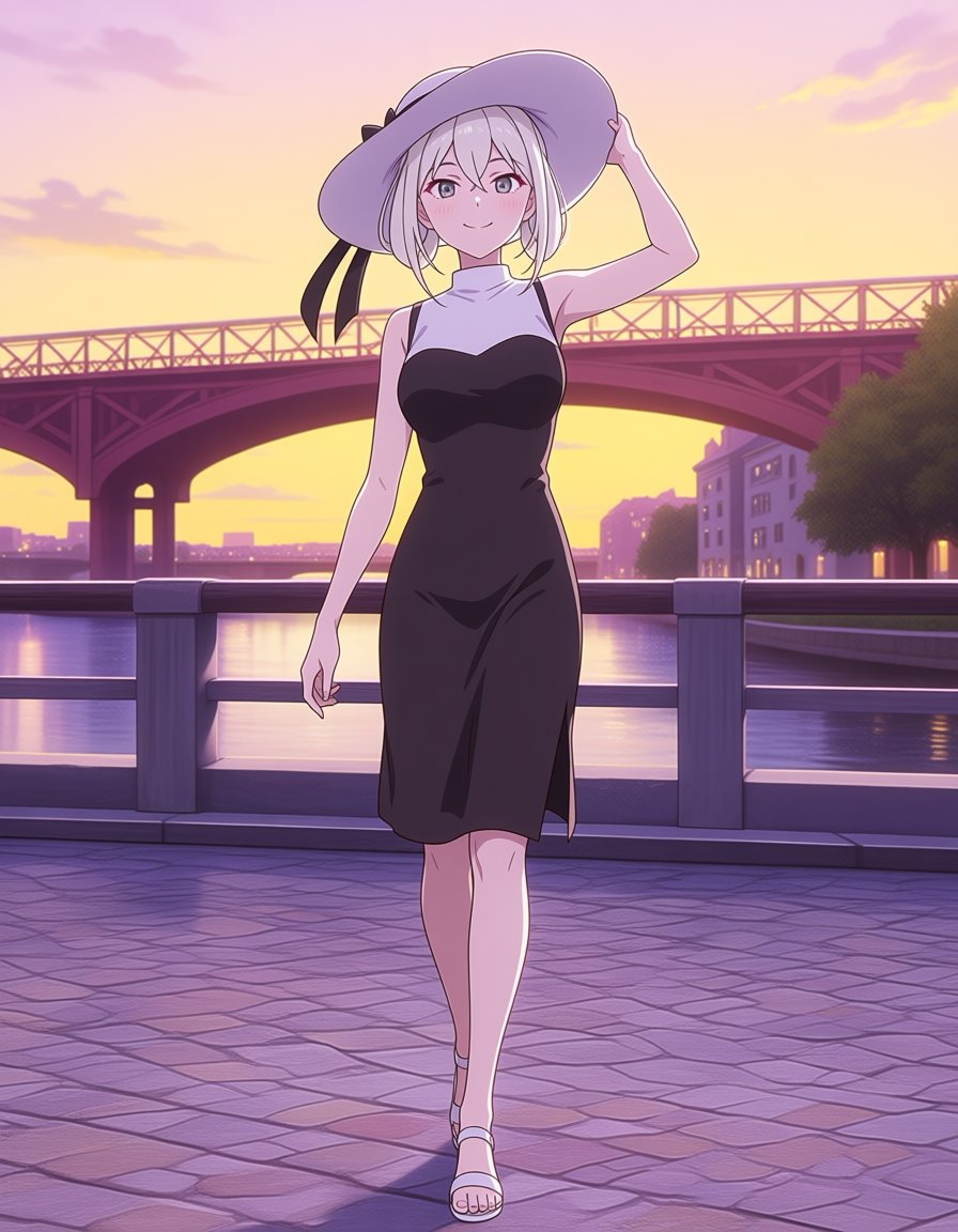 svetlana (grow up show),  short hair,  white hair by soralz on Tensor.Art