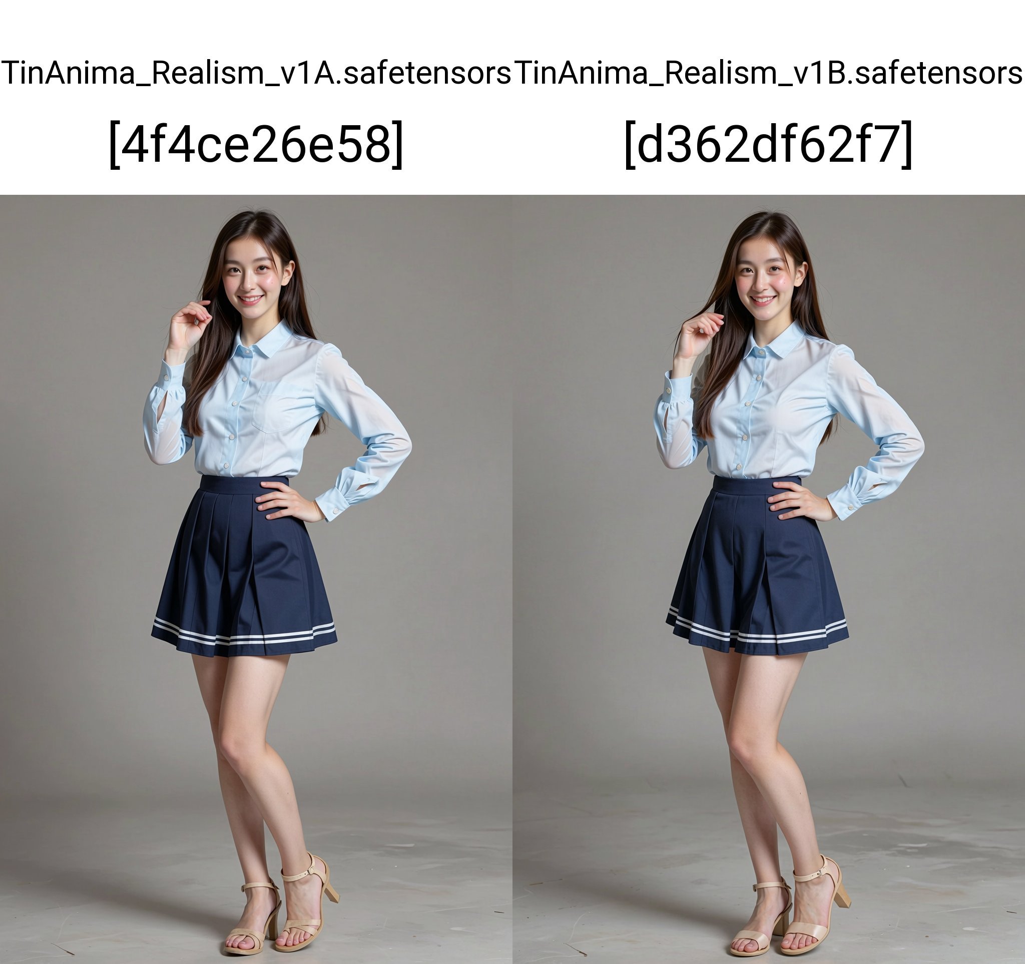 A photograph of an Asian woman with long,  straight,  brown hair by 天TIN on Tensor.Art