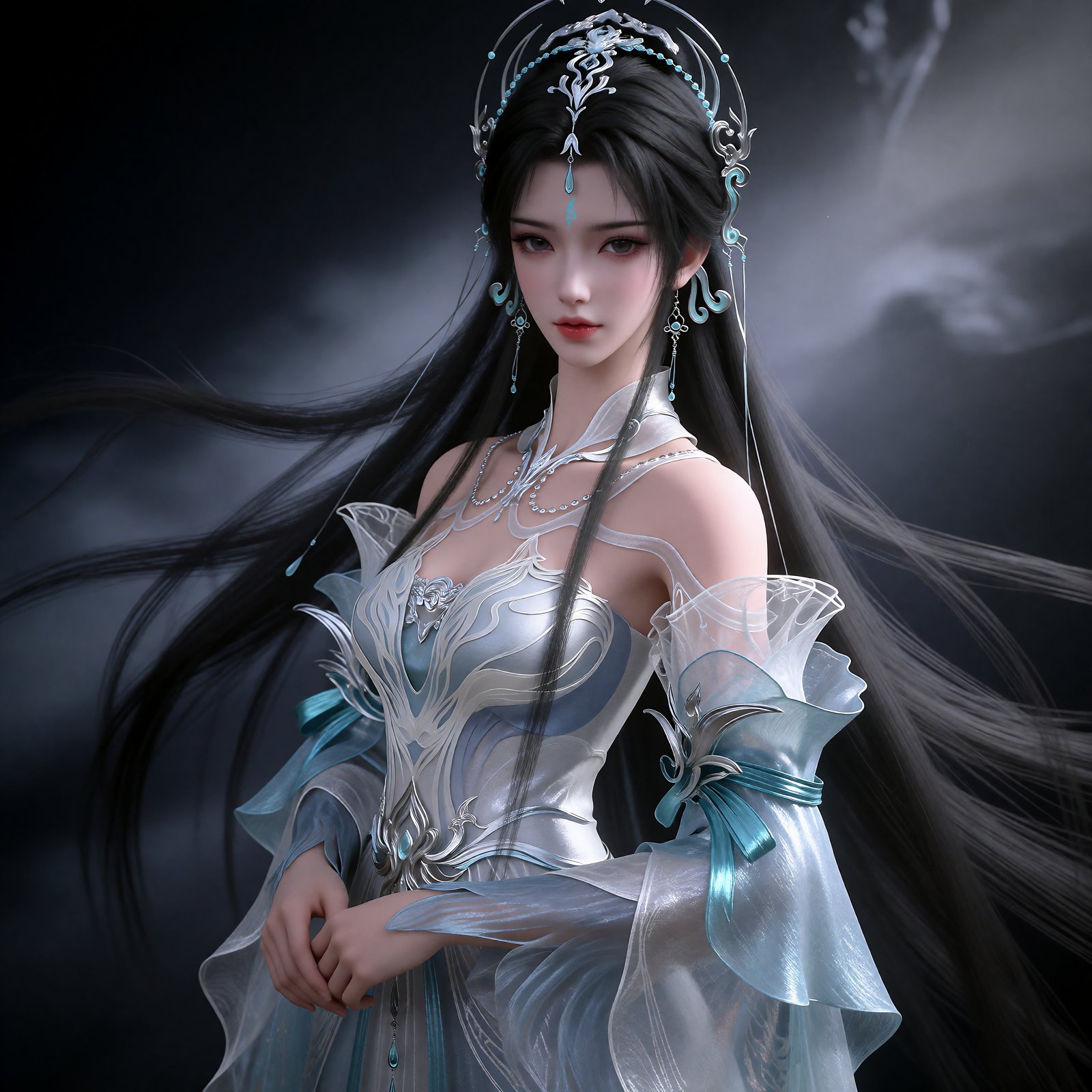 半身照,  High-resolution film photography,  Aesthetics art by 天海TianHai on Tensor.Art