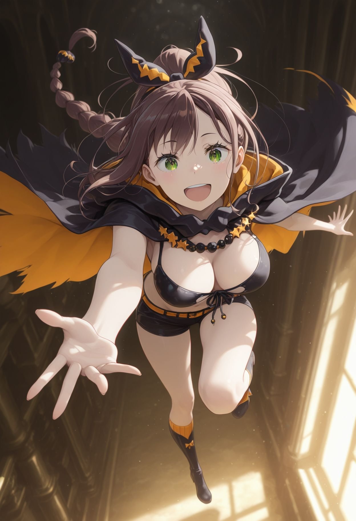 shaula_(re:zero),  1girl,  green eyes by Bial on Tensor.Art