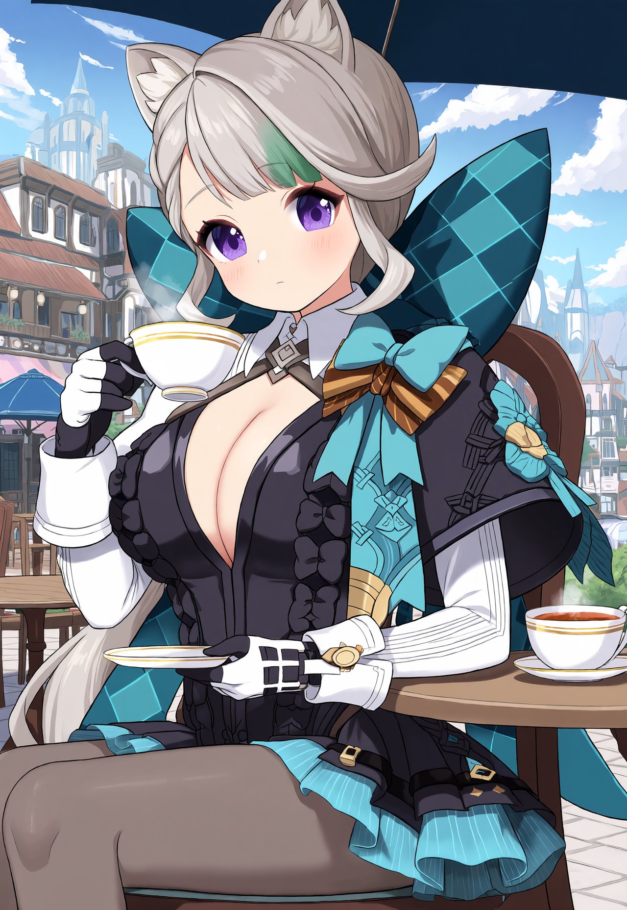 safe,  1girl,  lynette \(genshin impact\) by Alt4Pai on Tensor.Art