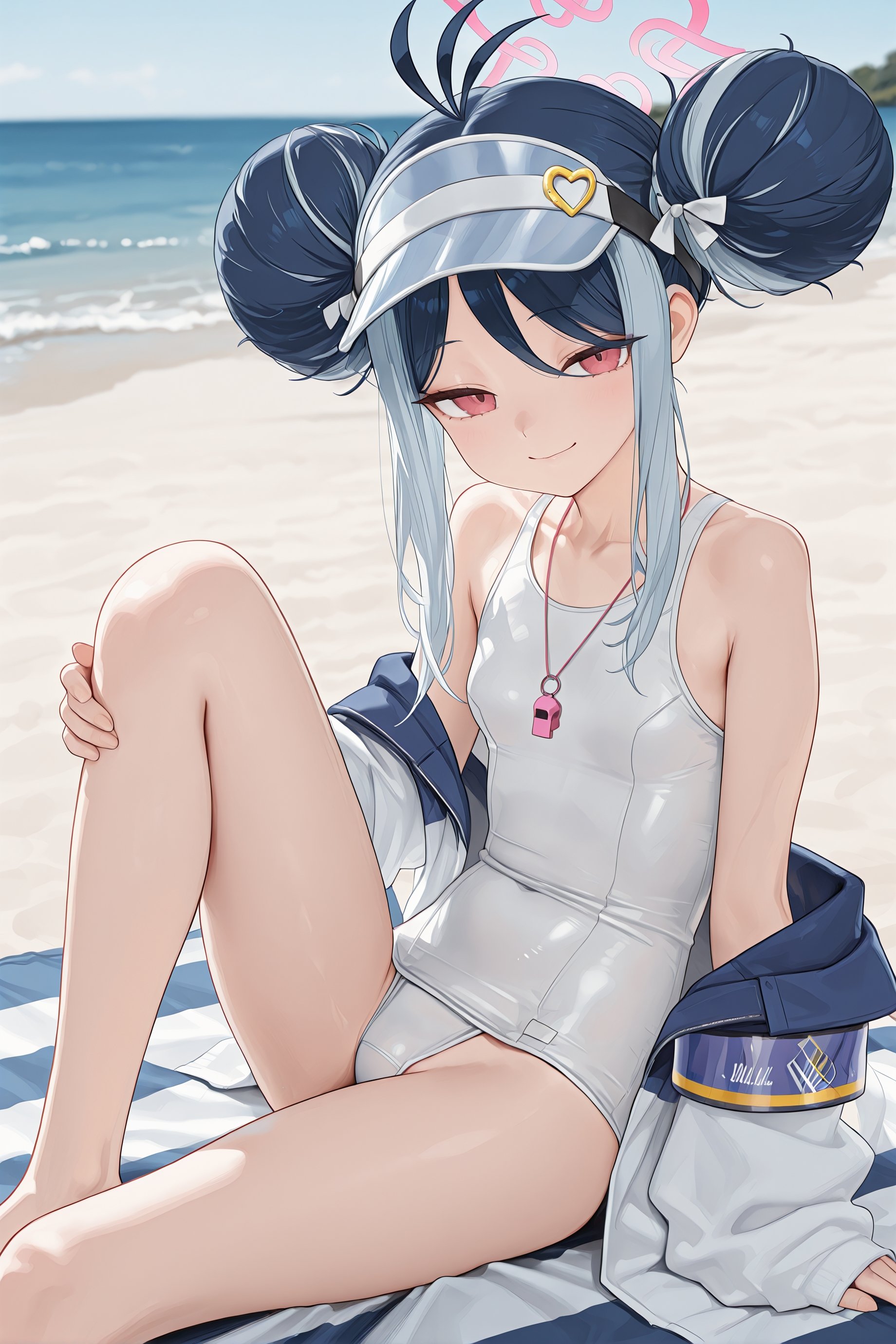 1girl,  solo,  fubuki \(swimsuit\) \(blue archive\) by TheFalxar on Tensor.Art