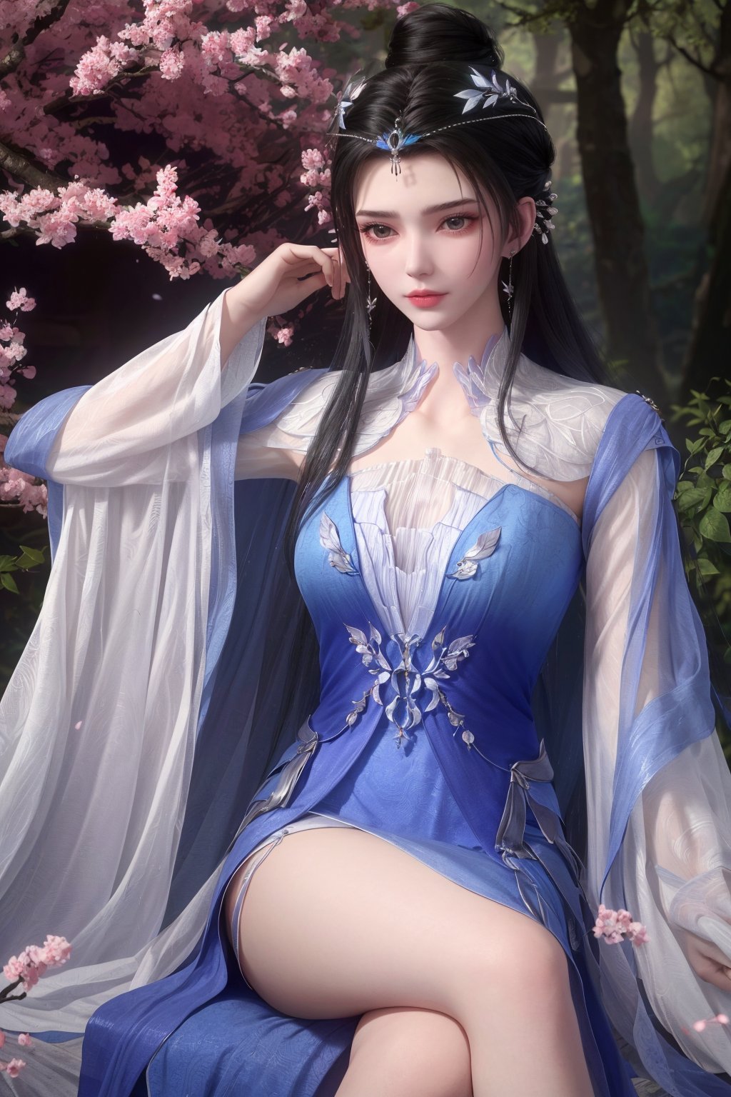 masterpiece,  highest quality,  crossed legs by 小小 on Tensor.Art