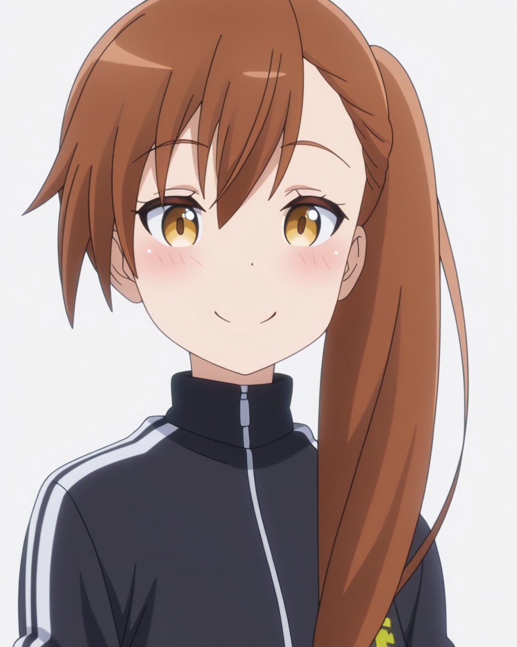 anime screencap,  solid white background,  1girl by eft on Tensor.Art