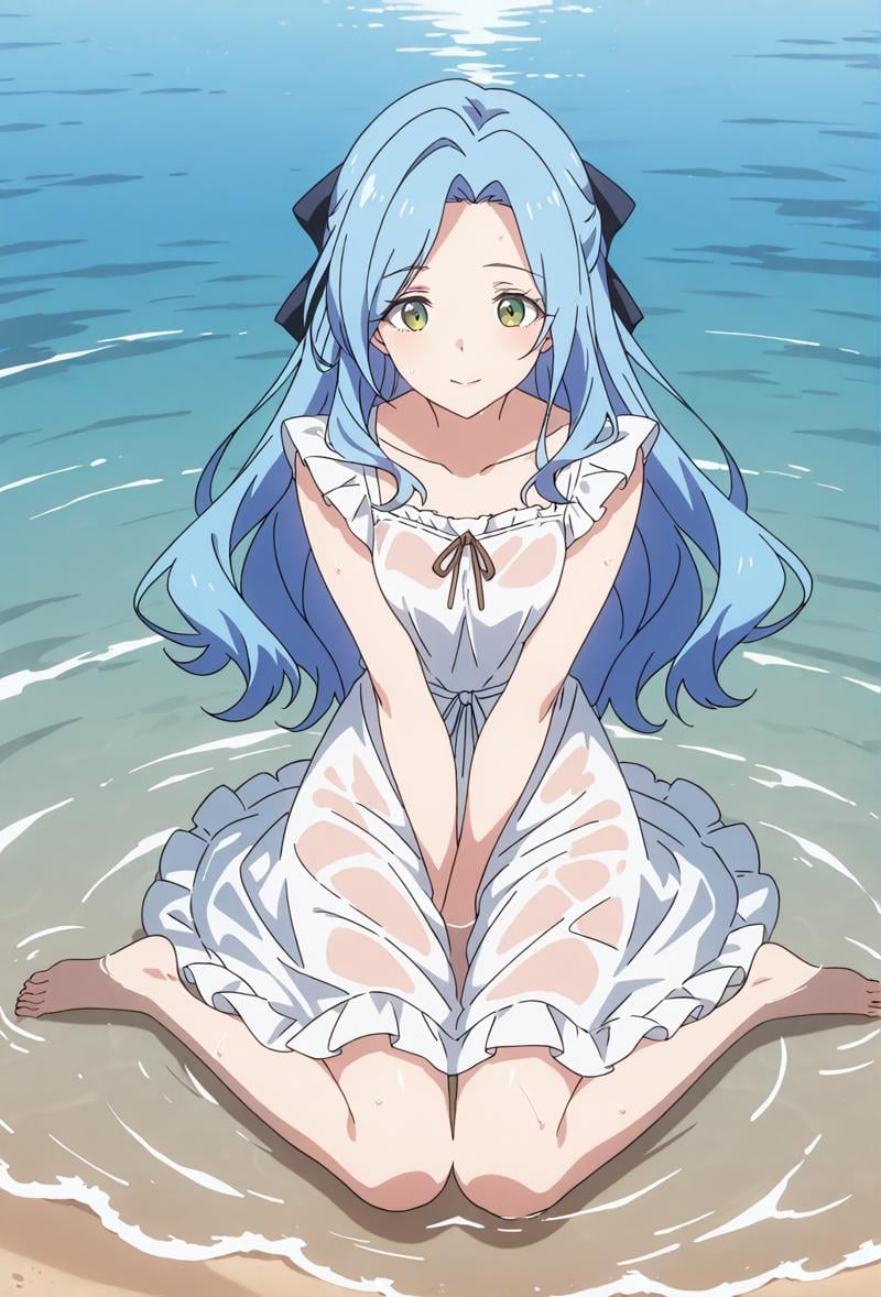 sysdeep_eileen,  blue hair,  long hair by Ttan on Tensor.Art