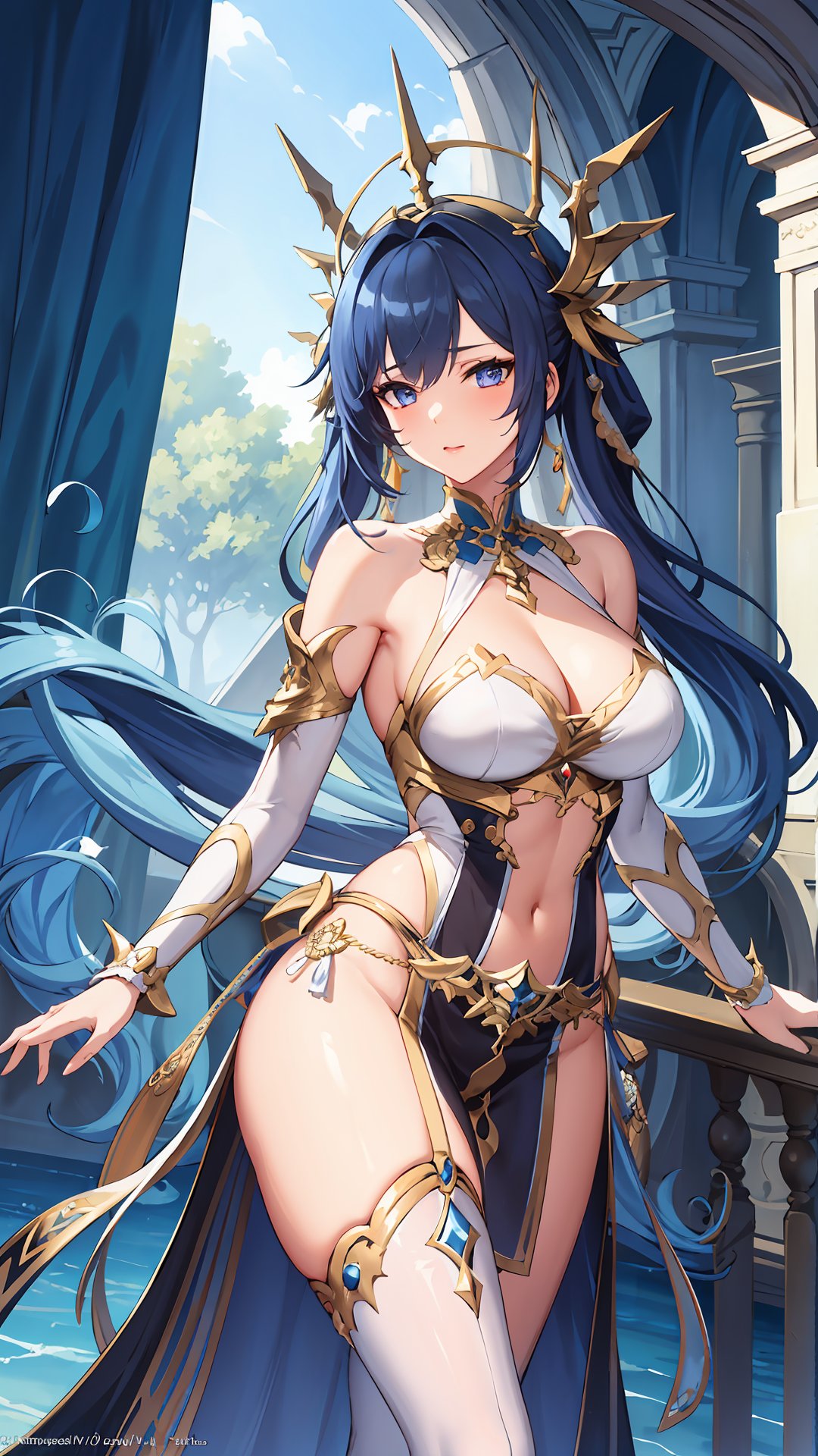 ultra detailed,  1girl,  waist up shot by Kira_AI_Graphics on Tensor.Art