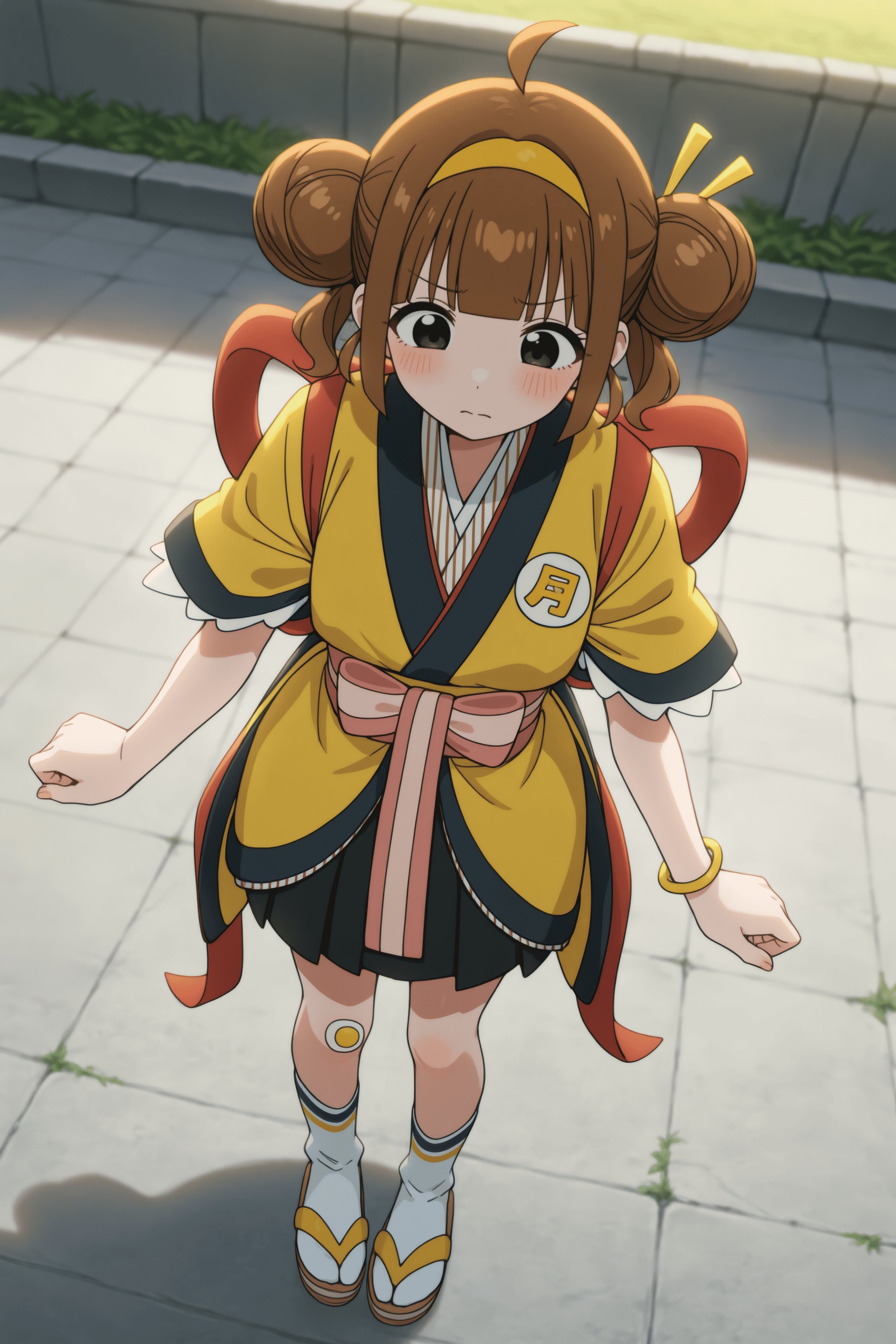 1girl,  imadake tsukimi tabemi,  brown hair by Ttan on Tensor.Art
