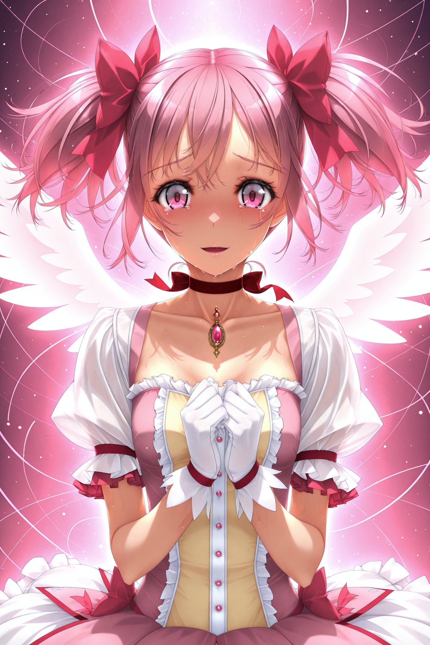 Murakami Suigun Style Type-III,  kaname madoka,  1girl by flyx3 on Tensor.Art