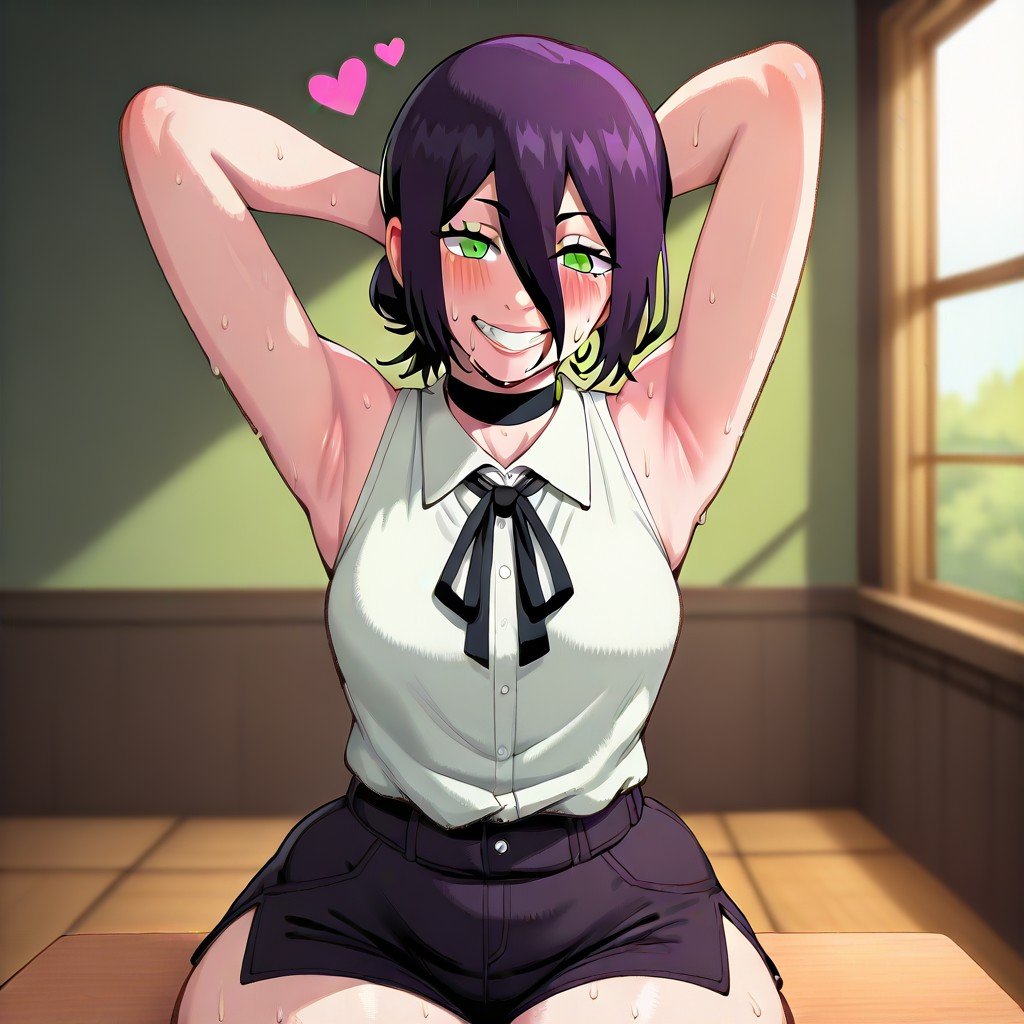reze_(chainsaw_man),  1girl,  smile by user_874754251056777575 on Tensor.Art