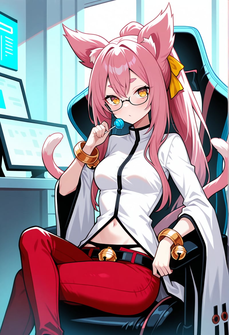 1girl,  twintails,  cat ears by Ttan on Tensor.Art
