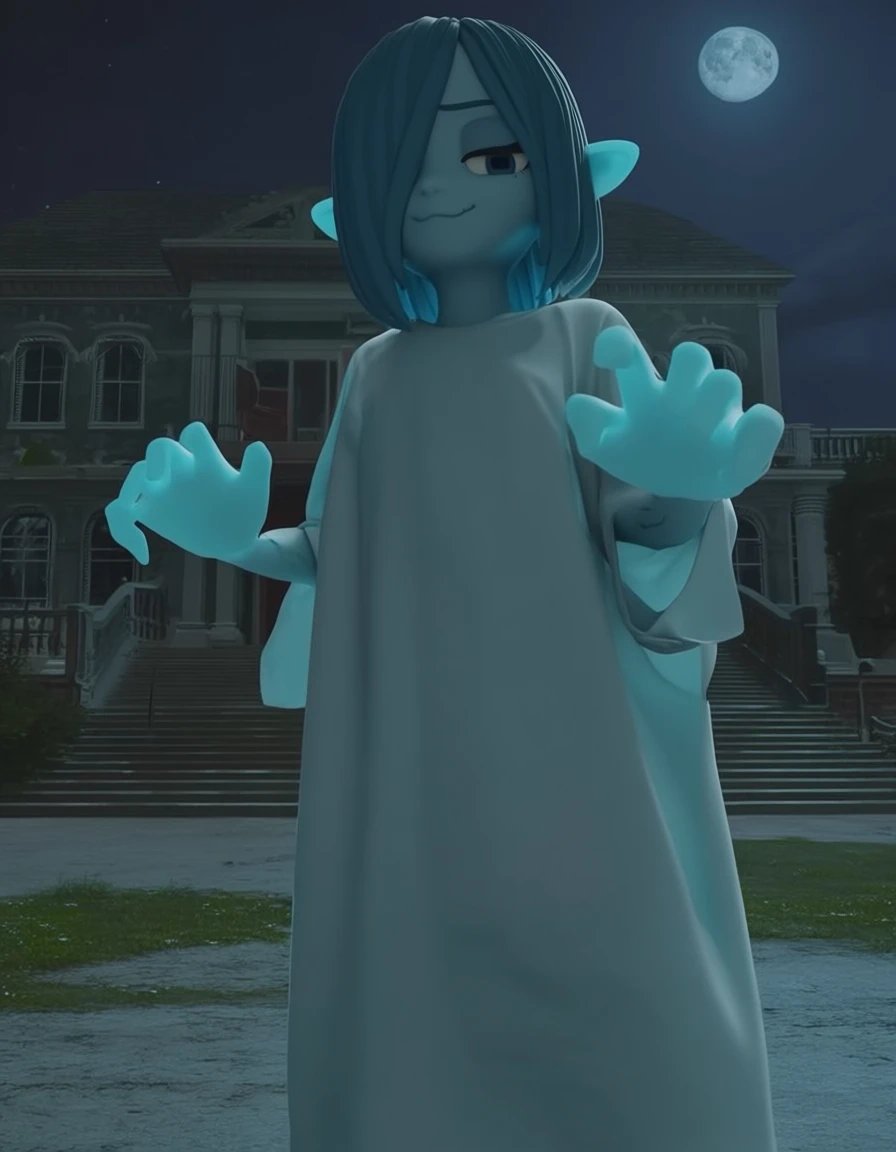 Marychan,  SWMary,  ghost girl by Guraiii on Tensor.Art