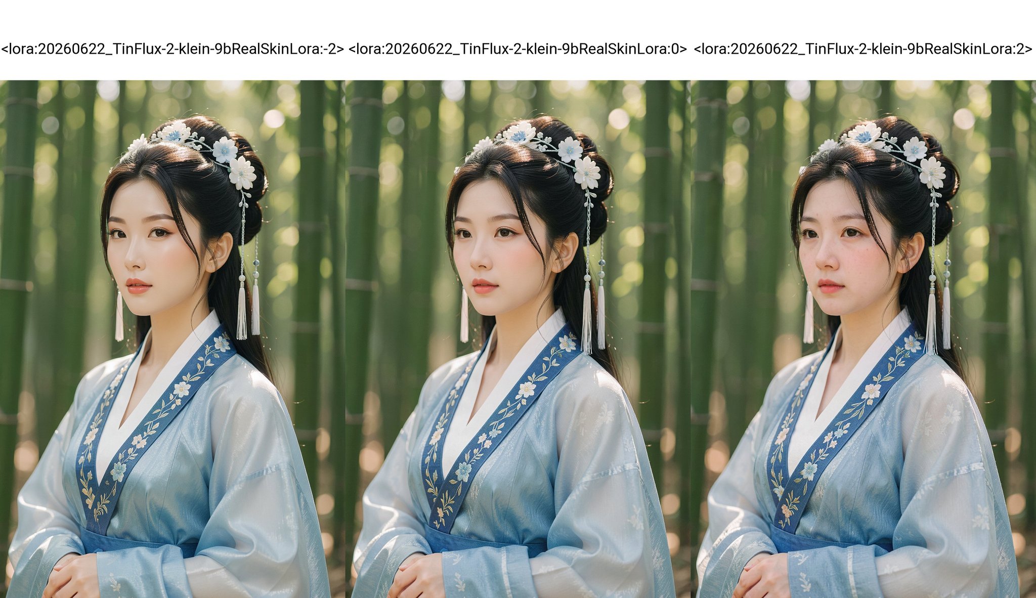 A young East Asian woman,  appearing to be in her early twenties,  is depicted in a formal portrait by 天TIN on Tensor.Art