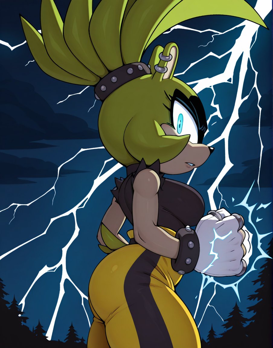 surge the tenrec,  solo,  female by InfiniteIAWhy on Tensor.Art
