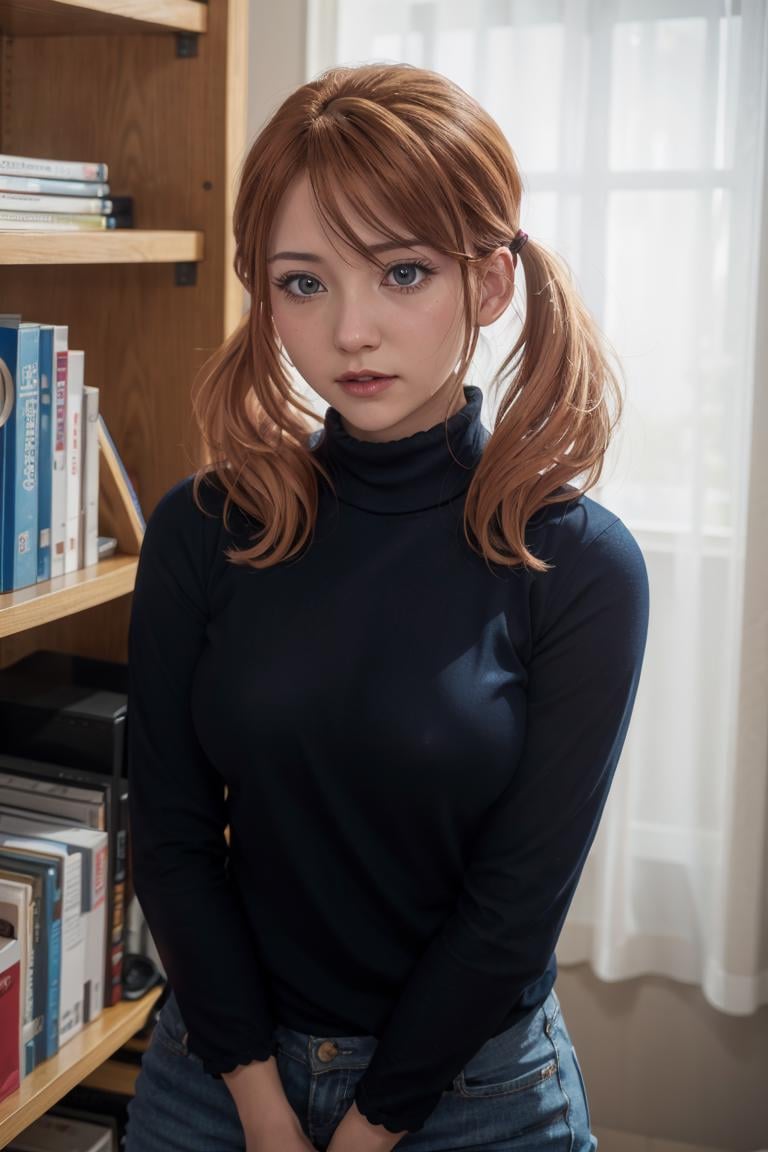 RihoCT,  twintails,  cowbot shot by Ttan on Tensor.Art