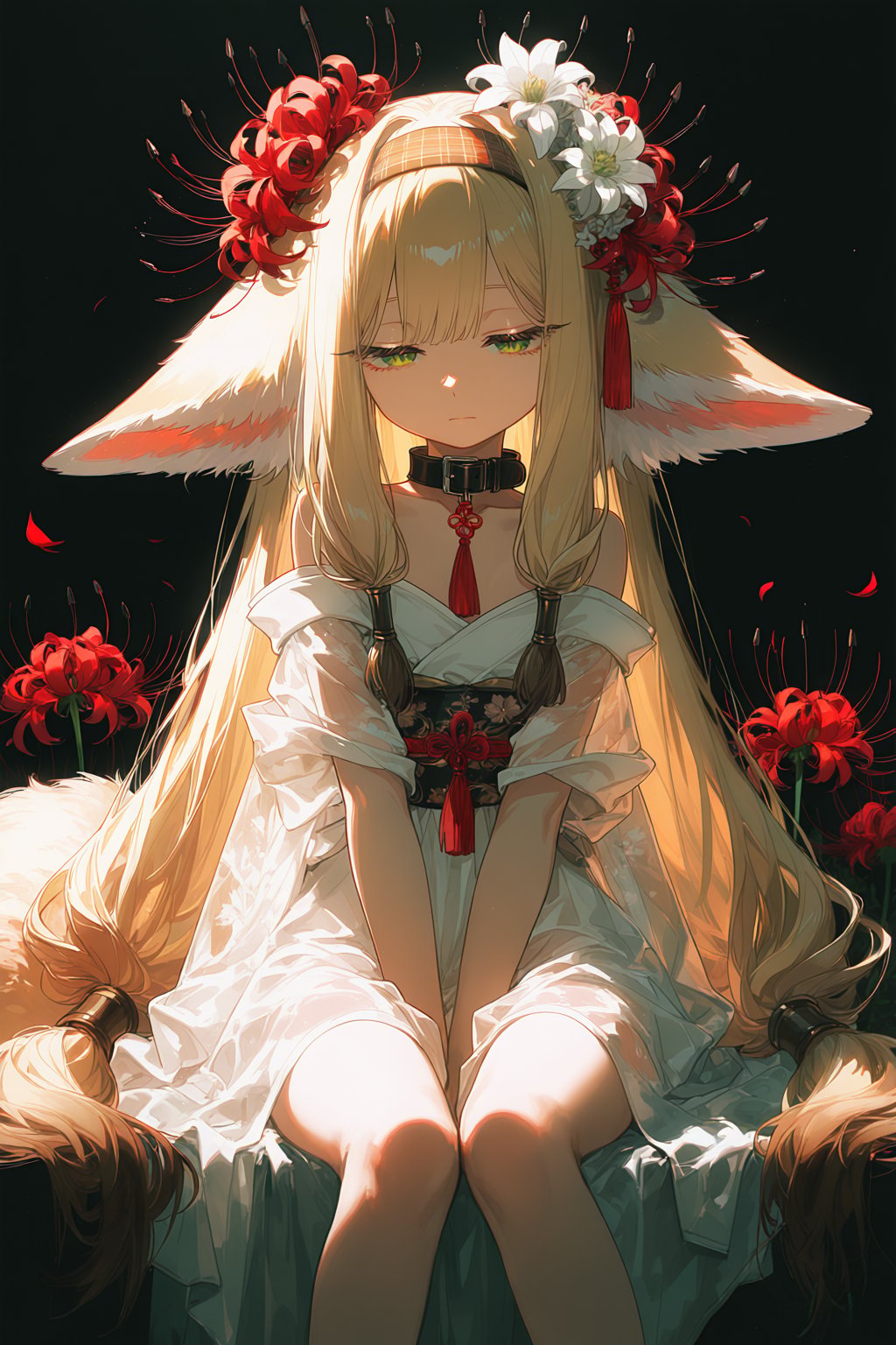 @gu1ugu1u,  1girl,  fox girl by Pio on Tensor.Art