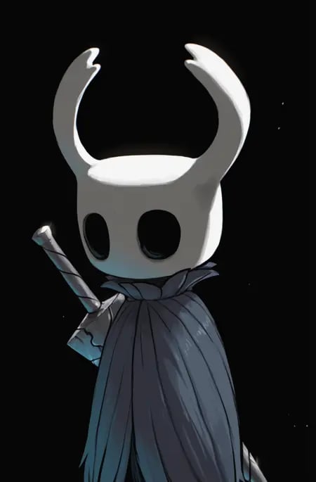 1boy,  knight \(hollow knight\),  blue cape by Pode-se  on Tensor.Art