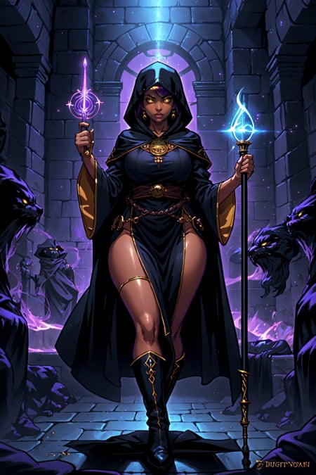 WizDrkWoman by User 123 on Tensor.Art