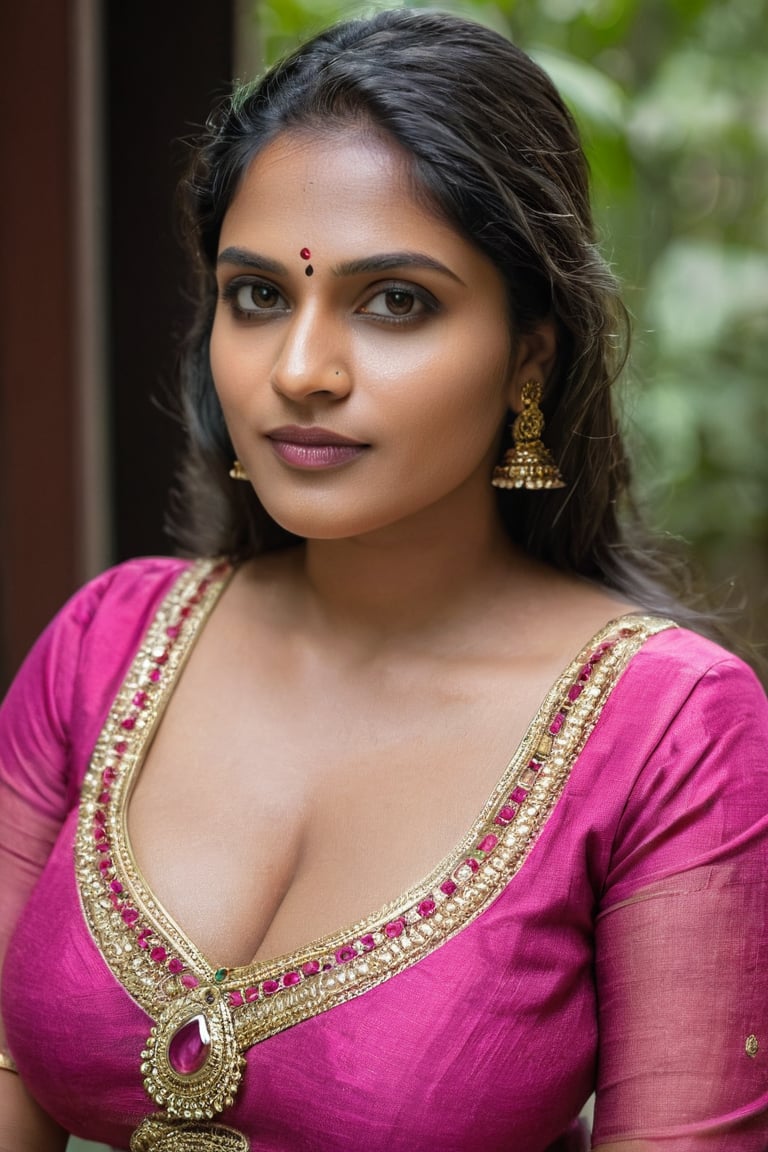 mylocalgirl, 35 years old, 1girl, model, solo,masterpiece, High detailed, photoshoot, photorealistic,busty, Indian,Woman,Indian tradition,photo r3al, ::portrait shot::,r4w photo, Mirrorless, 28mm lens, f/2.5 aperture, ISO 400, natural daylight, cinematic<lora:EMS-335836-EMS:1.000000>, <lora:EMS-24184-EMS:0.800000>, <lora:EMS-85347-EMS:0.800000>