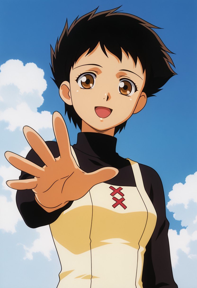 masterpiece,  best quality,  2000s anime style by user_822313880419111996 on Tensor.Art