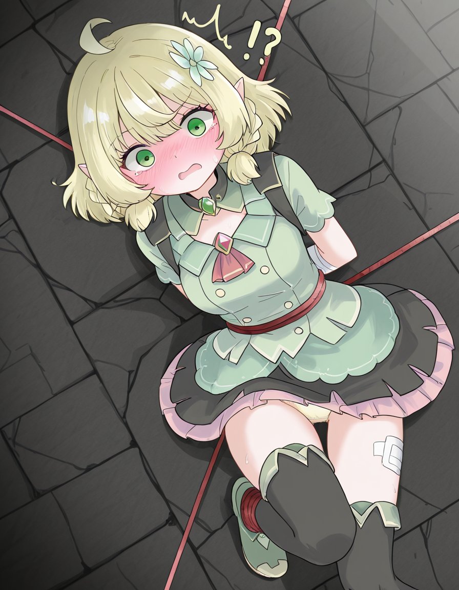 1girl,  Ixia_Polystachya,  green eyes by Mandatarius_403 on Tensor.Art