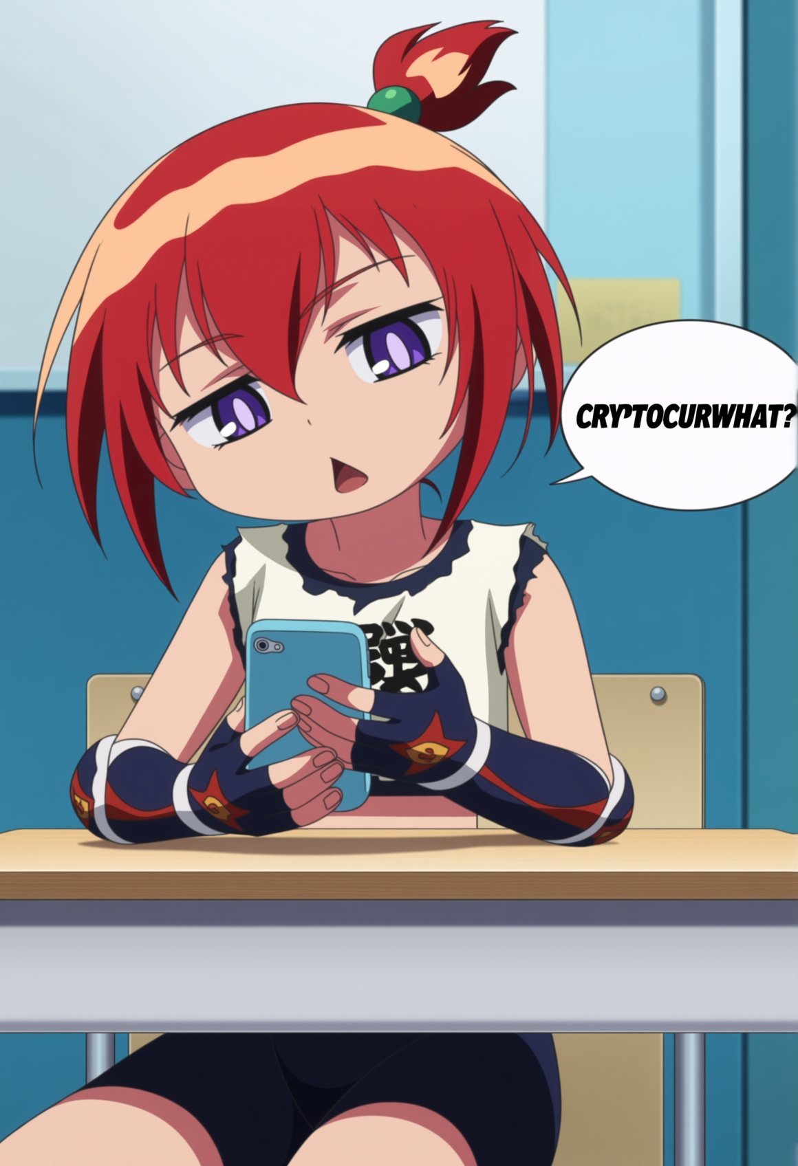 anime screencap,  girl,  short hair by NeclordX on Tensor.Art