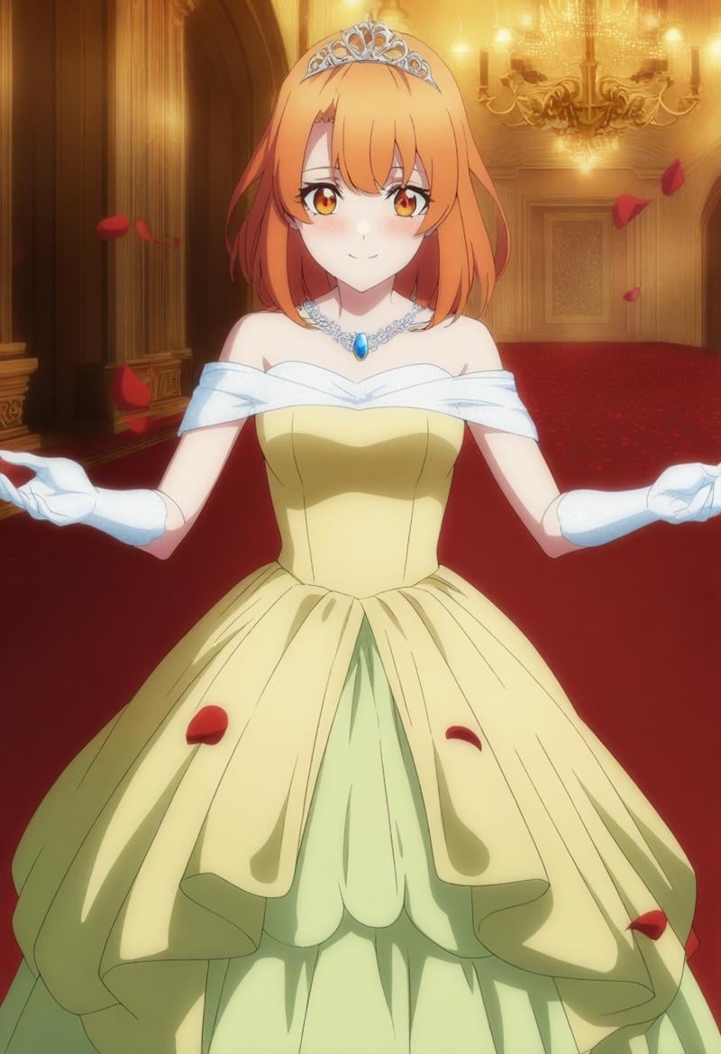 sysdeep_colette,  short hair,  orange hair by Ttan on Tensor.Art
