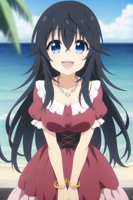 (masterpiece),  ako tamaki,  long hair by Ttan on Tensor.Art