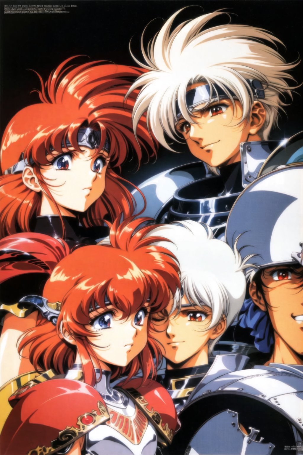 urushihara satoshi,  1990s \(style\),  2boys by MatiusL on Tensor.Art