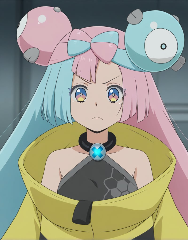(anime coloring,  anime screenshot) IonoAnimeILXL,  hair ornament by Ttan on Tensor.Art