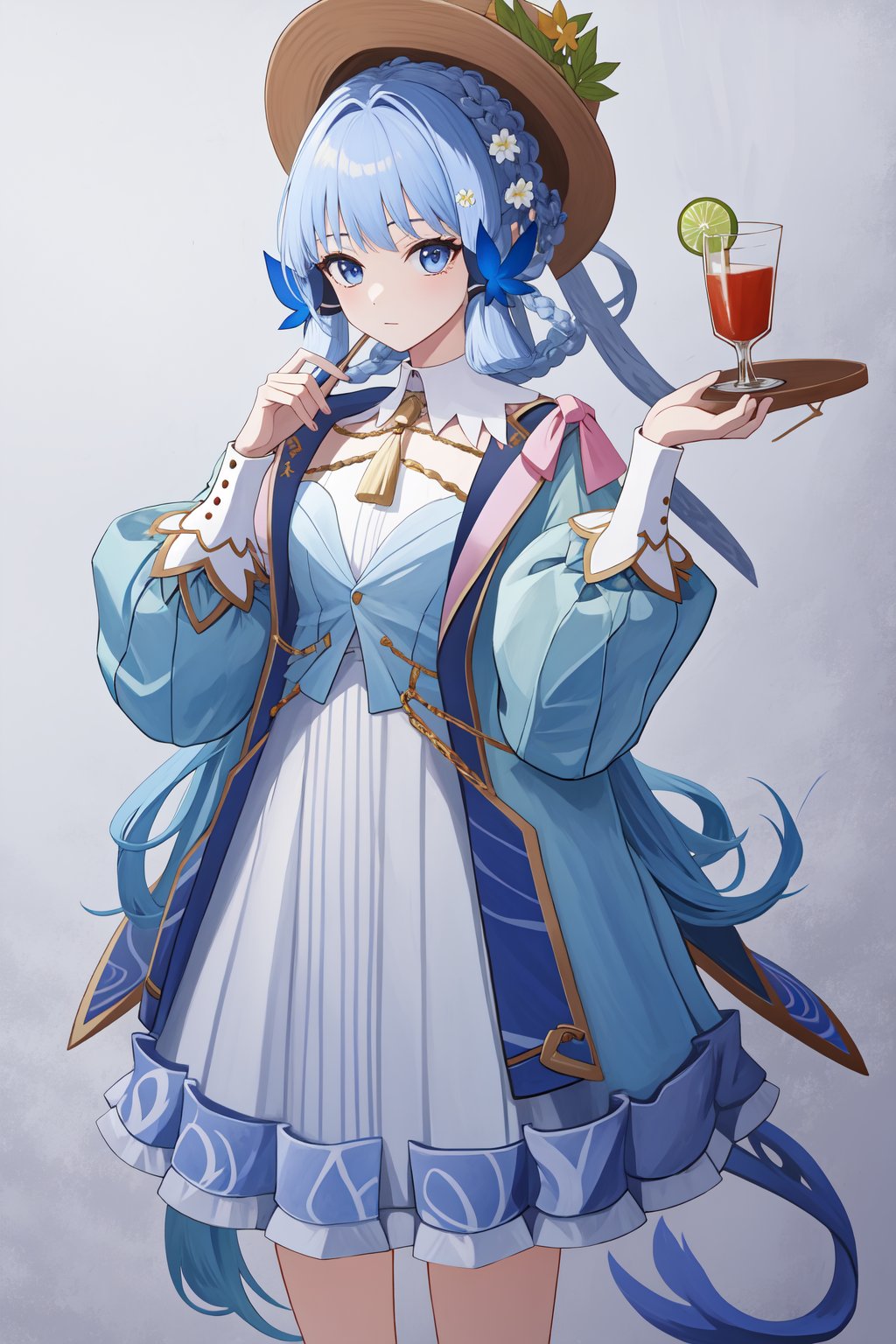 a girl named kamisato,  kamisato,  official alternate costume by 薇塔Vita on Tensor.Art