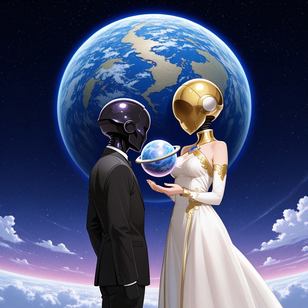 DanmachiStyle,  Planet Head Duo1boy,  1girl by Wizardludas on Tensor.Art