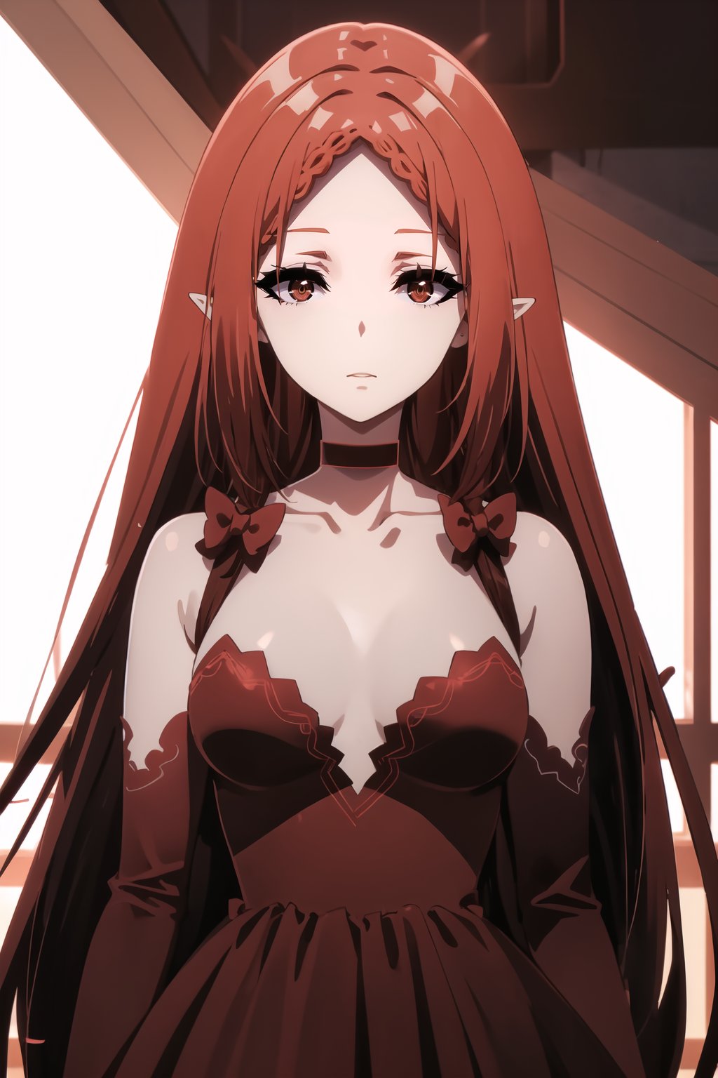 elizabethdef,  long hair,  red hair by Ttan on Tensor.Art