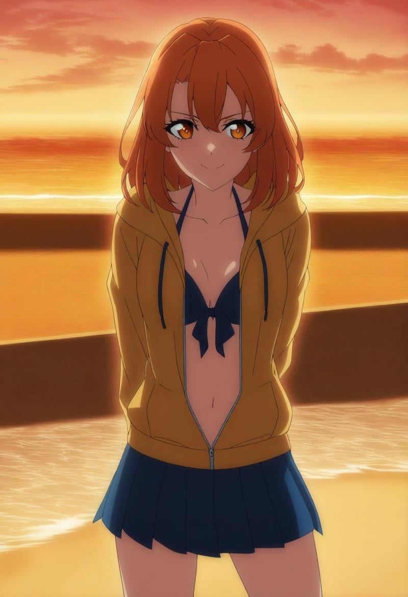 sysdeep_colette,  short hair,  orange hair by Ttan on Tensor.Art