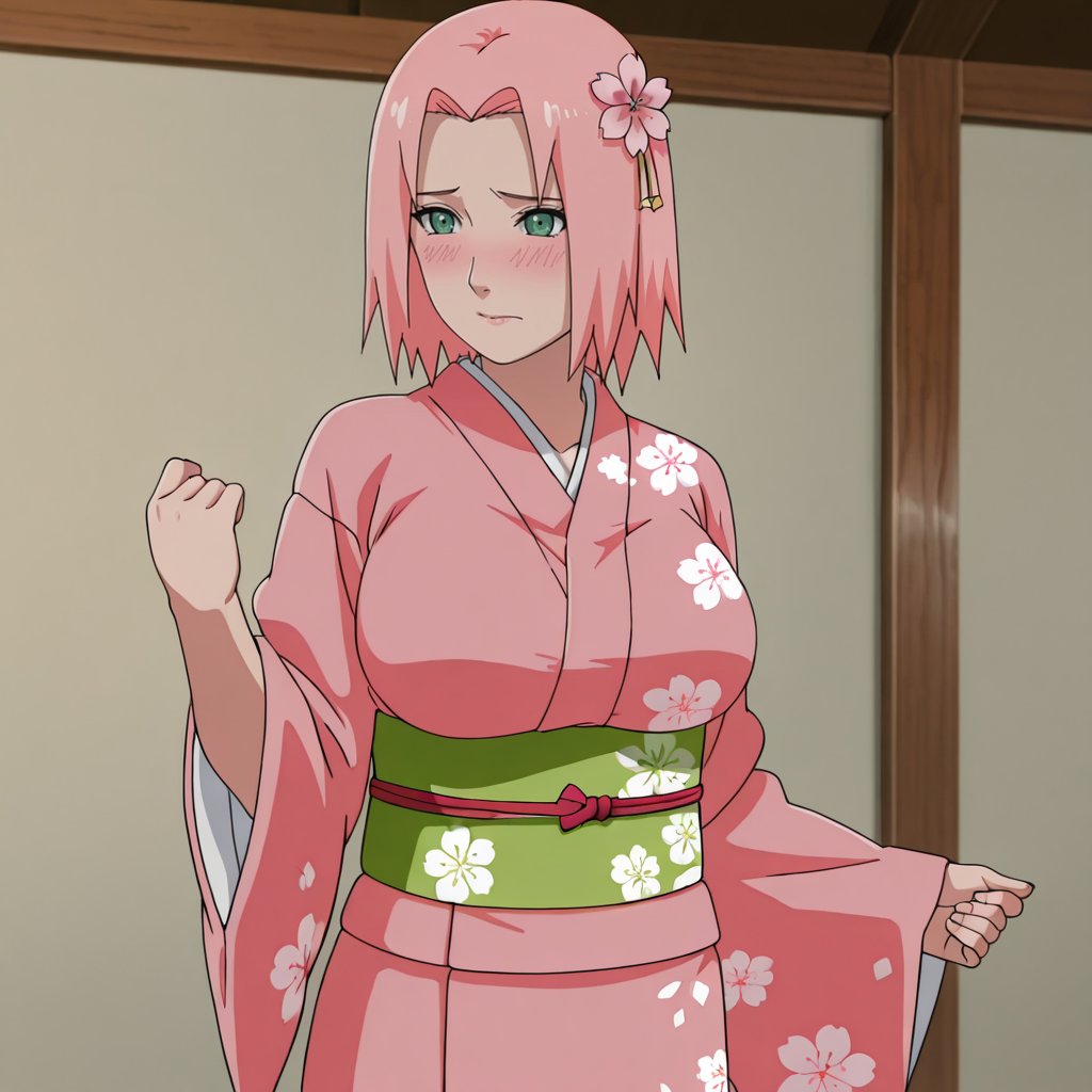 SakuraCasualShipuuden,  1girl,  solo by Hot Anime Girls on Tensor.Art