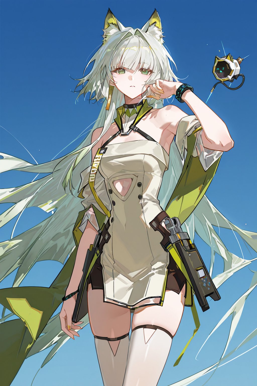 kal'tsit_esperanta_(arknights),  animal ear fluff,  animal ears by reprinter on Tensor.Art