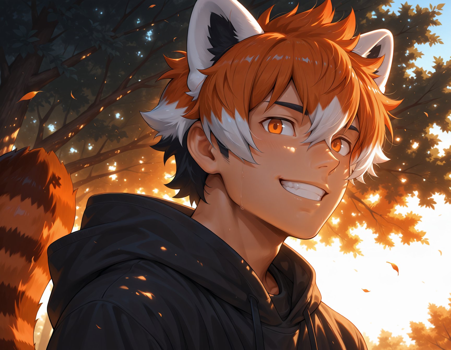 fullbodyshot,  portrait,  wide grin by Furyon on Tensor.Art