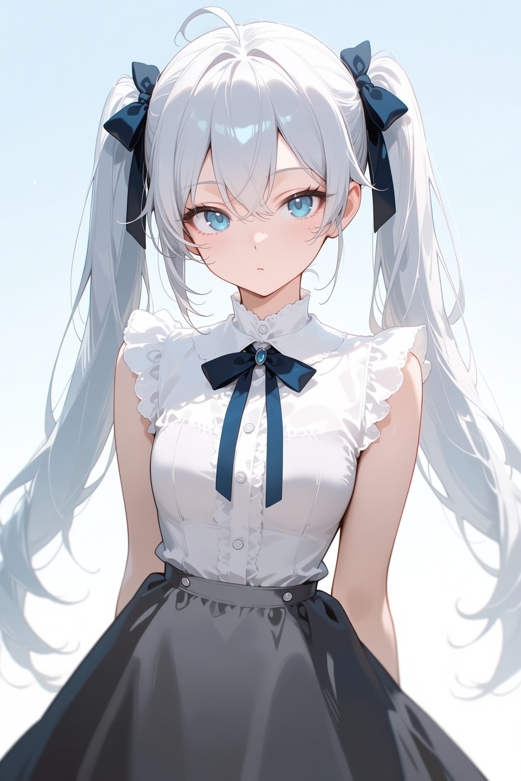 1girl,  solo,  ahoge by 天TIN on Tensor.Art