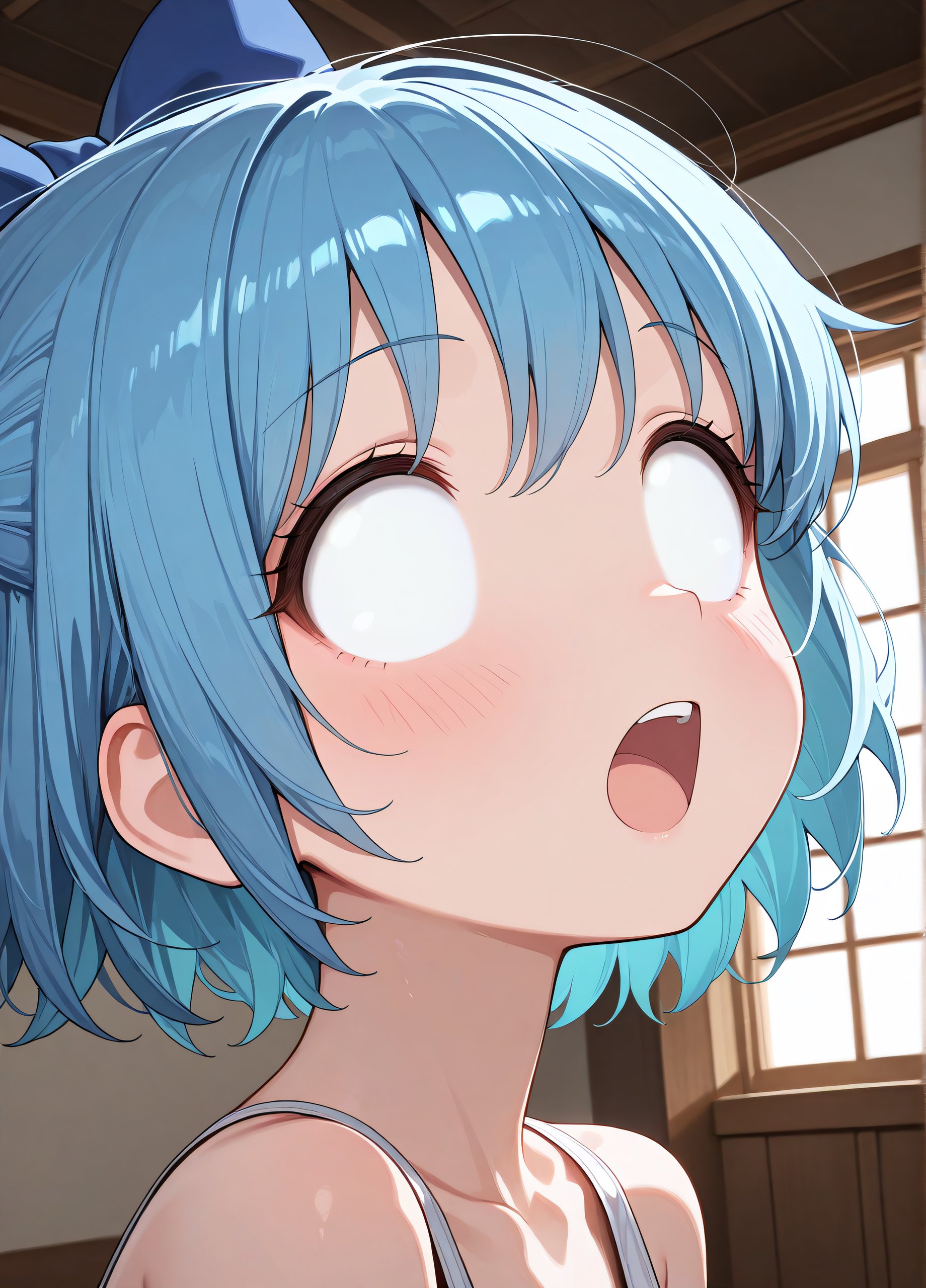 1girl,  portrait,  open mouth by Xicron on Tensor.Art