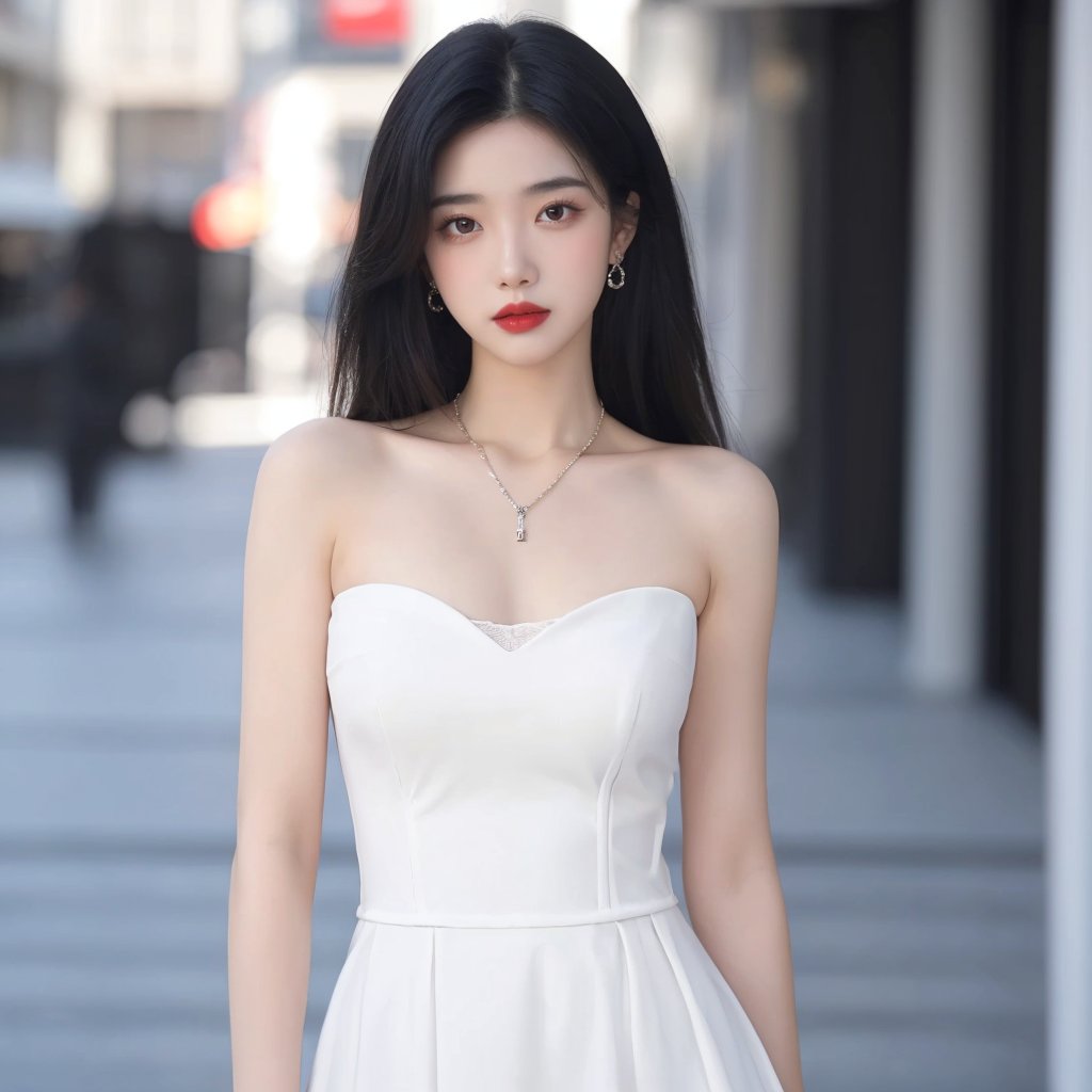 1girl,  bag,  bare_shoulders by pass写实 on Tensor.Art