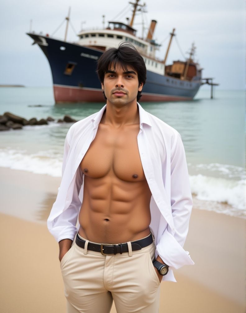 Neeraj Chopra ,  masterpiece,  male focus by HottiesnHotties on Tensor.Art