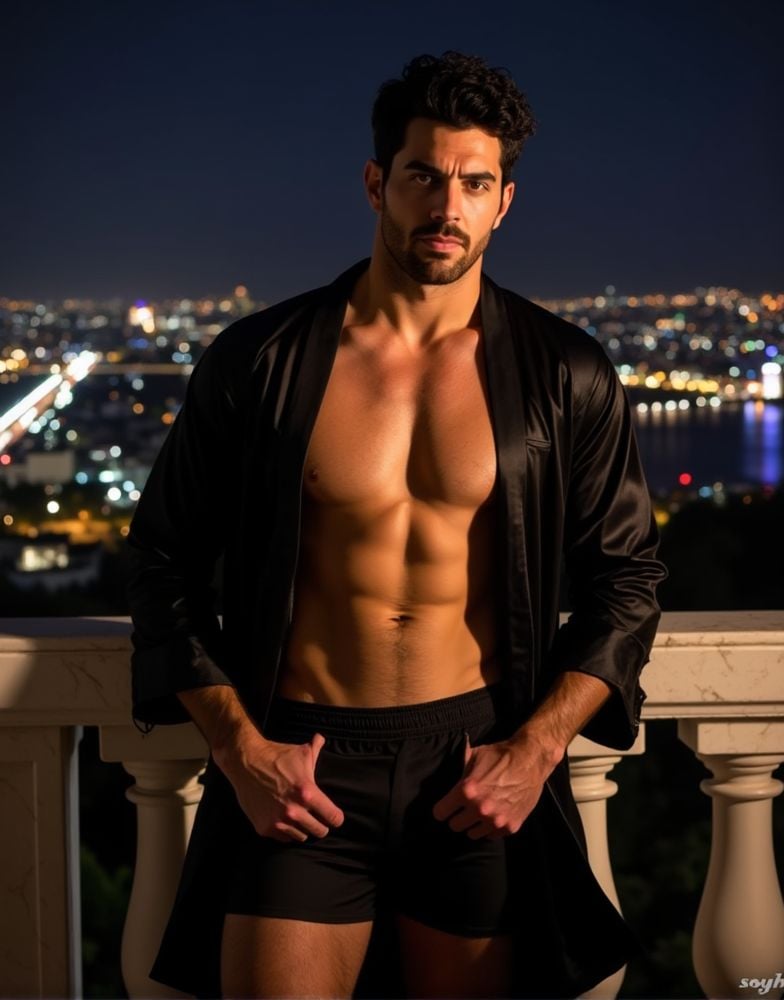 Dark Moody Atmosphere,  chris underwood ,  direct eye contact by HottiesnHotties on Tensor.Art