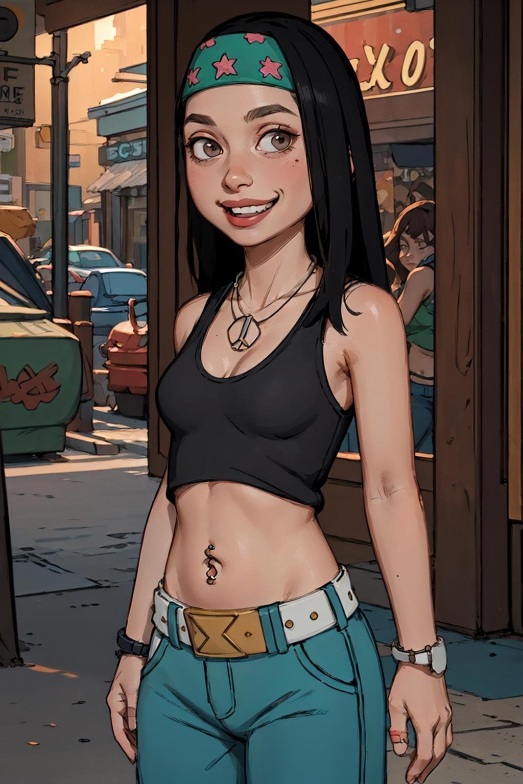 hayley,  1girl,  black hair by user_613193748138035748 on Tensor.Art