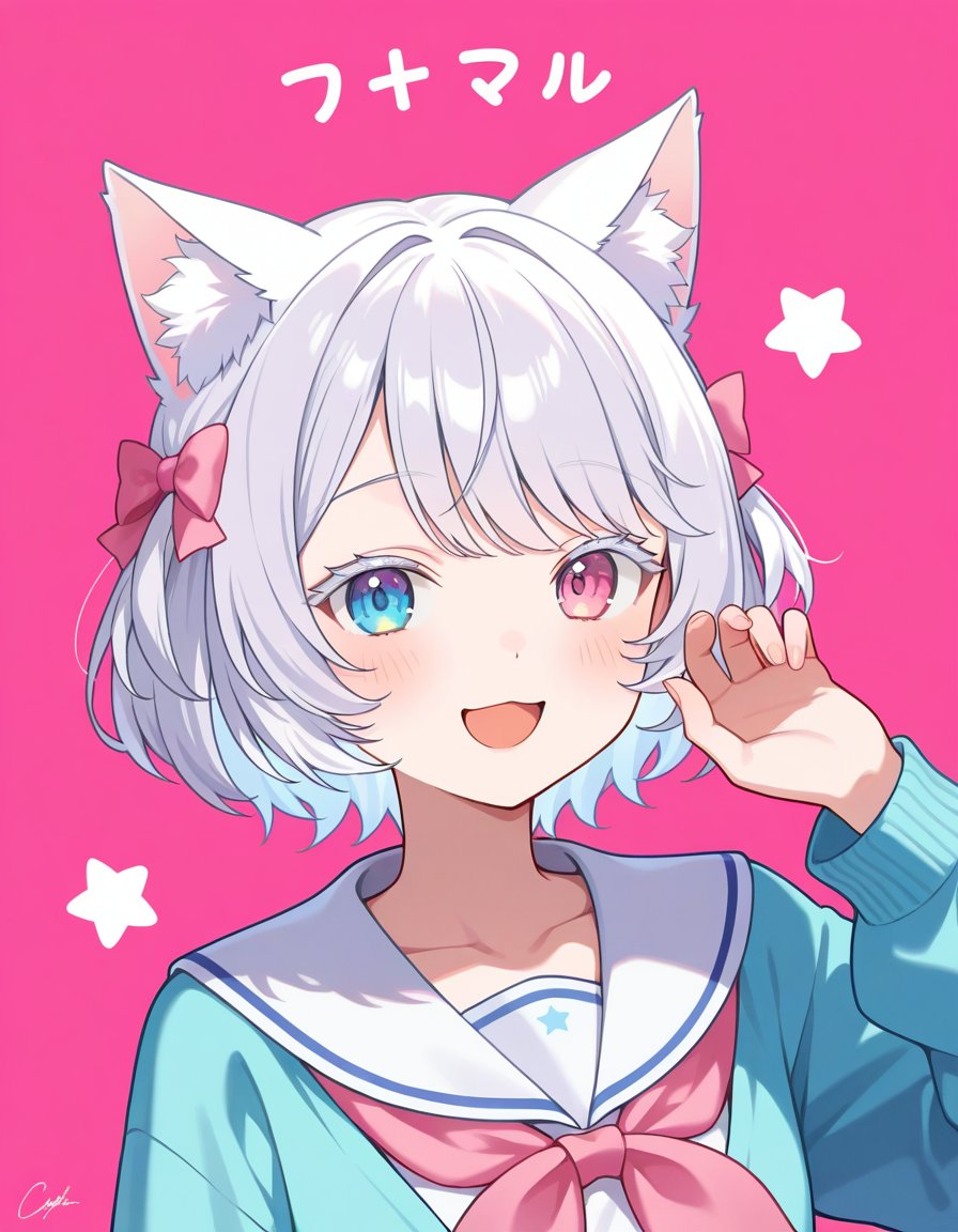 1girl,  animal ear fluff,  animal ears by Light01 on Tensor.Art