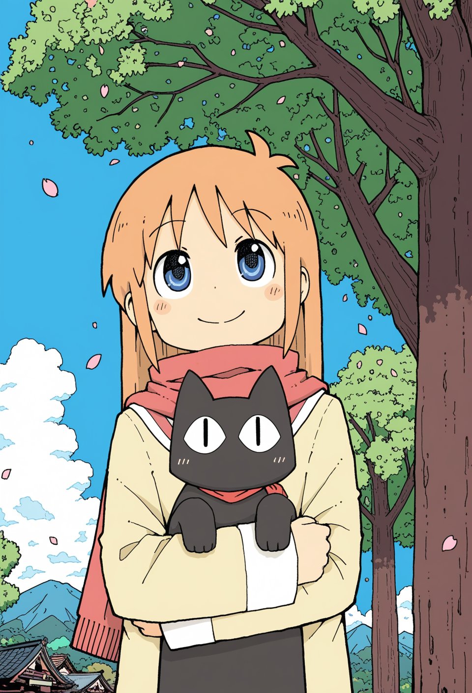 (professor shinonome \(nichijou\),  sakamoto \(black cat\)), by I am not the author on Tensor.Art