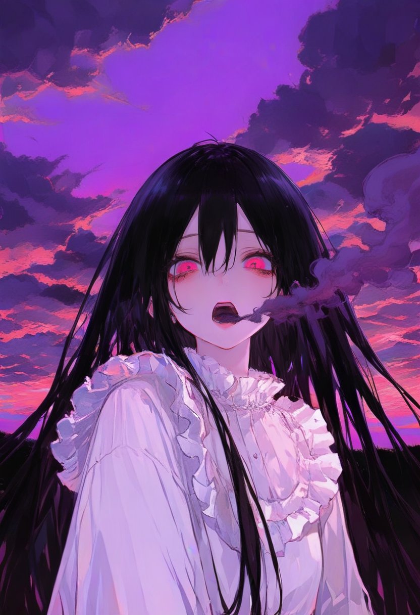 1girl,  solo,  long hair by silvermoong on Tensor.Art