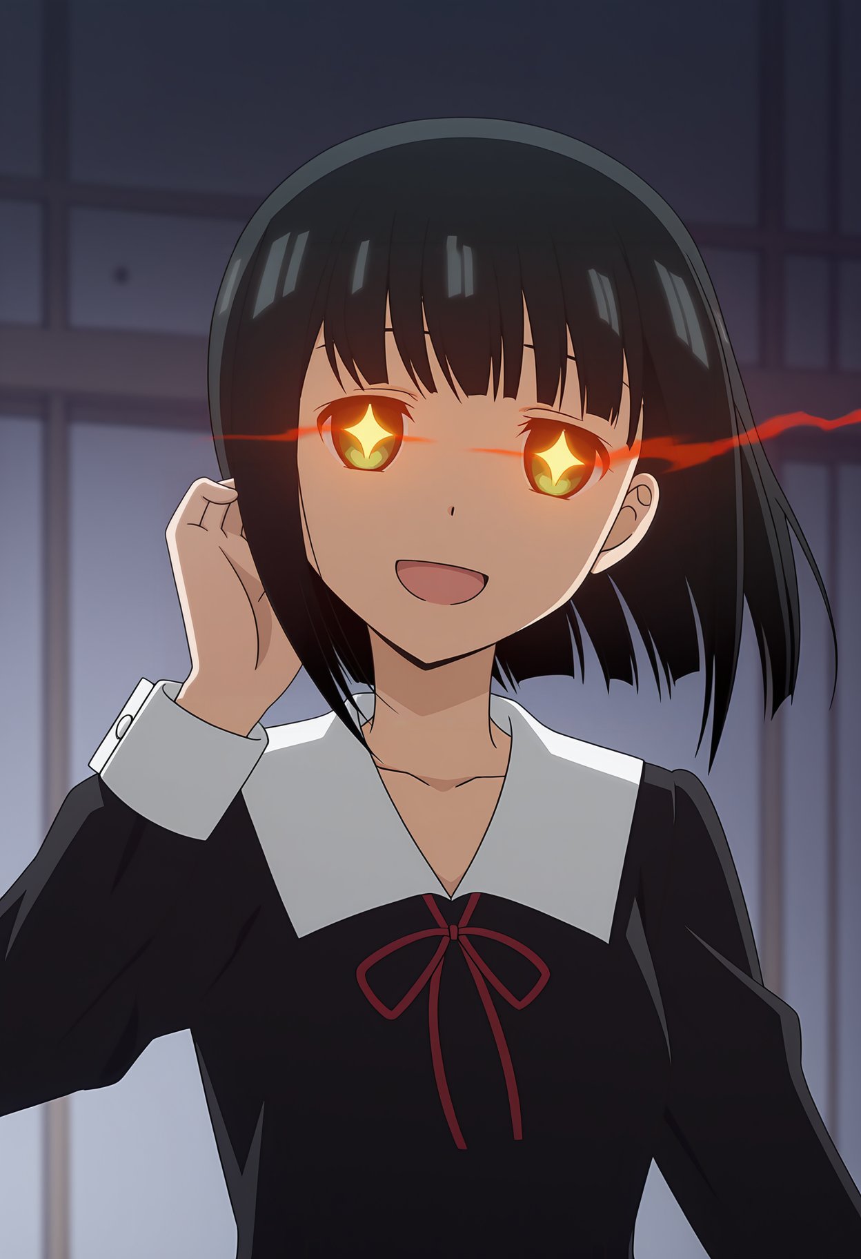 Makihara Kozue,  school uniform,  open mouth by wiehhg_37 on Tensor.Art